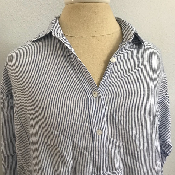 Madewell Tops - Madewell Flowy Striped Tunic Top
